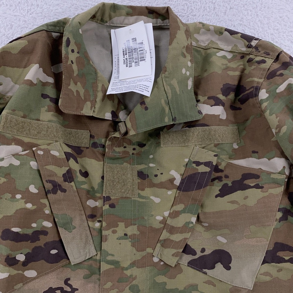 Army Combat Camouflage‎ Uniform Coat Mens Medium Regular Insect Repellent Jacket
